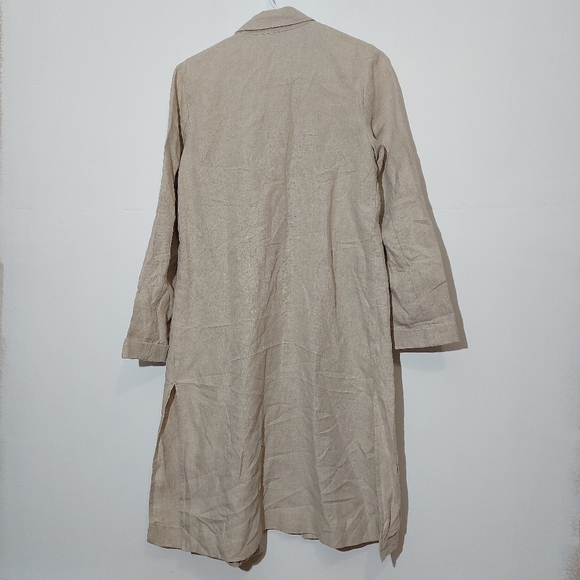 J.Jill Love Linen Long Linen Jacket - Picture 12 of 12